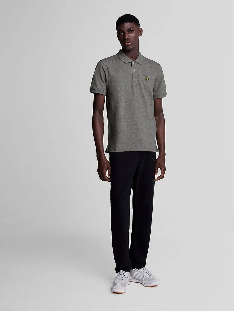 Lyle and Scott Lyle und Scott Polo Plain Grau - Größe XL, Grau, – Produktbild 2 von 5