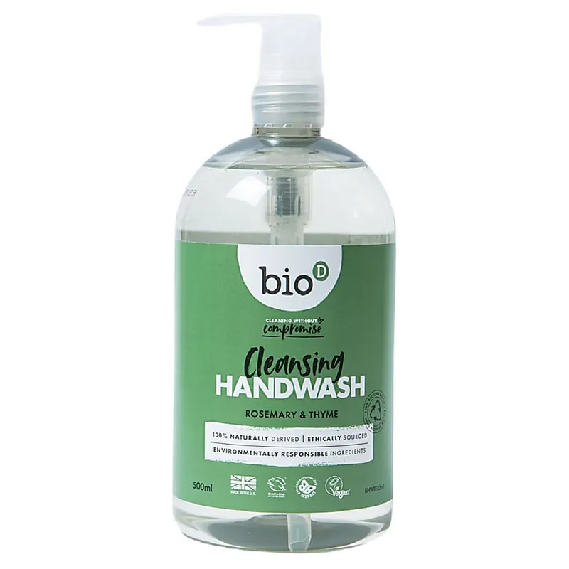 Bio-D Bio-D Sanitising Hand Wash Rosemary & Thyme - antibakterielle Hands... – Produktbild 1 von 1