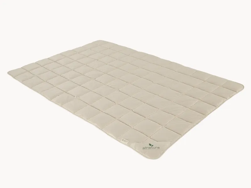allnatura allnatura Baumwoll-Leicht-Bettdecke "Cotona" 140x200 cm, Weiß, – Produktbild 1 von 2
