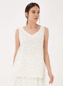 ORGANICATION ORGANICATION Blusentop aus TENCEL Lyocell mit Allover-Print – Produktbild 1 von 1
