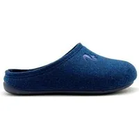 thies Veganer Kids Slipper "thies ® PET" aus recycelten Flaschen, fair produziert, Marino (blau), – Produktbild 1 von 1