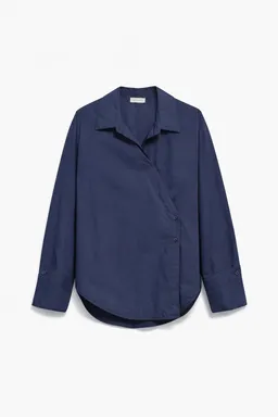 Alchemist Alchemist Damen vegan Bluse Maud Navy – Produktbild 1 von 1