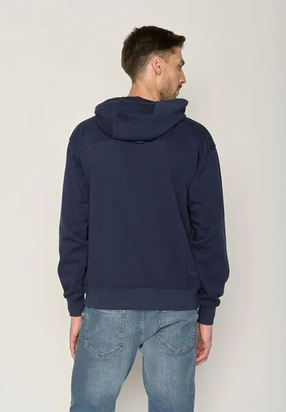 GreenBomb GREENBOMB Basic-Hoodie Joy Navy – Produktbild 7 von 8