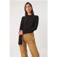 SKFK SKFK Damen vegan T-Shirt Betixa Schwarz – Produktbild 1 von 1