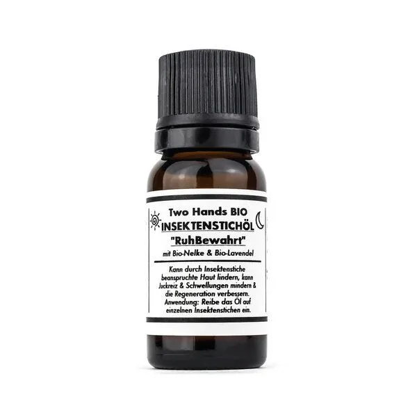Two Hands BIO Two Hands BIO Insektenstich-Öl „RuhBewahrt“ mit Bio-Nelke & Bio-Lavendel - Bio Vegan – Produktbild 1 von 1