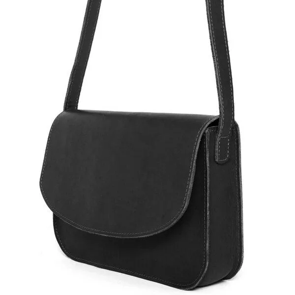 Marin et Marine Marin et Marine Nuage Bag Satteltasche aus fairem Leder, Black, – Produktbild 2 von 4