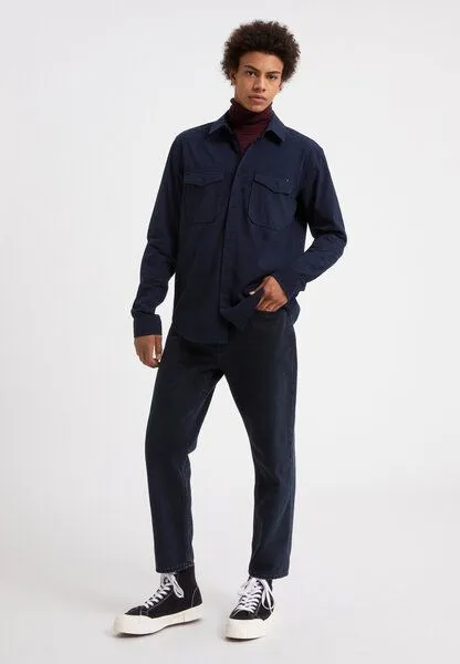 ARMEDANGELS ARMEDANGELS CAARDO - Herren Hemd aus Bio-Baumwolle, Depth navy, – Produktbild 4 von 4