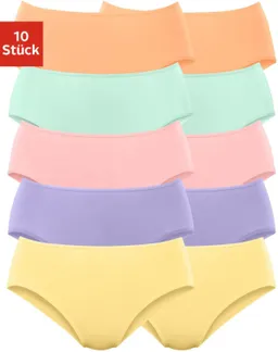 petite fleur by Lascana Jazz-Pants Slips orange, grün, rosa, lila, gelb – Produktbild 1 von 1