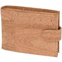 Simaru Simaru Kork Portemonnaie Herren Querformat, 10 Karten + Sichtfenster, Beige, – Produktbild 1 von 1