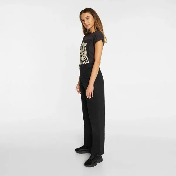 Dedicated DEDICATED Pants Uddevalla, Schwarz, – Produktbild 2 von 2