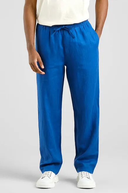 Dedicated DEDICATED Herren vegan Hose Klitmoeller Blau, Blau, – Produktbild 2 von 2