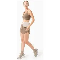 ORGANICATION ORGANICATION SELENNA | Shorts aus recyceltem Polyamid, Gravel, – Produktbild 1 von 1