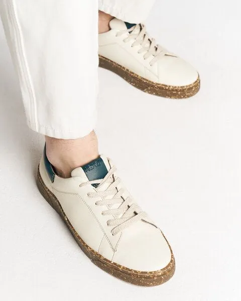 AGAZI AGAZI JACOB - apple leather sneakers, Green, – Produktbild 4 von 6