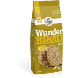 Bauckhof Brotbackmischung Wunderbrød mit Gold-Leinsaat, glutenfrei – Produktbild 1 von 1