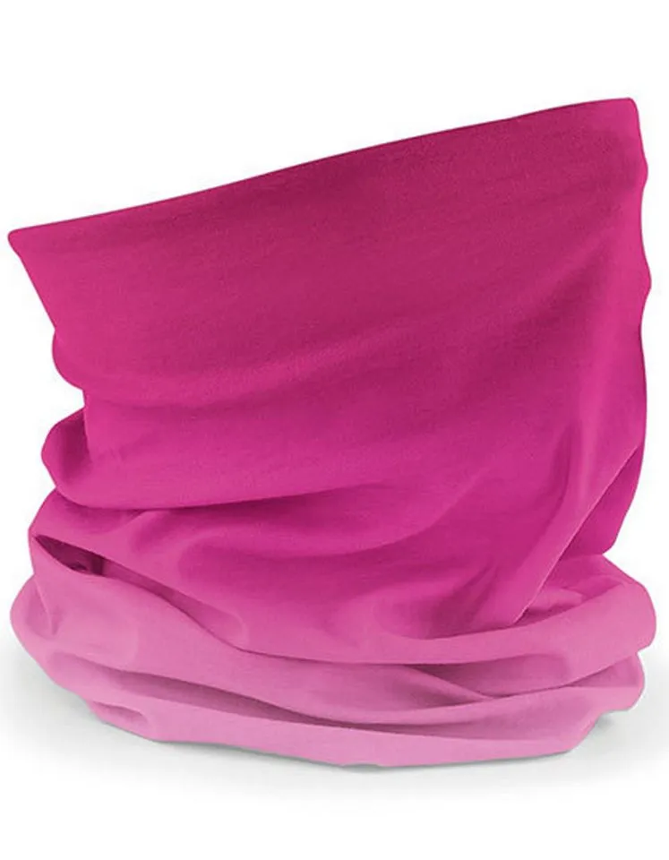 Beechfield Beechfield Multifunktionstuch Schlauchschal Morf Neckwarmer für Sport und Freizeit, (Spar Set, 2er Pack), Atmungsaktives Gewebe, Rosa, – Produktbild 2 von 2