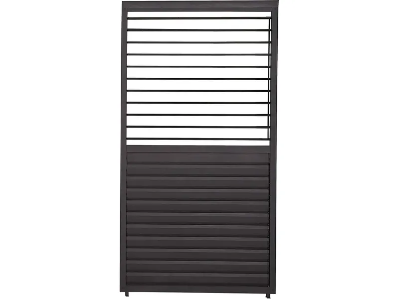 Lamellenwand mit horziontal verstellbaren Lamellen 123 cm für Cadiz – Produktbild 1 von 1