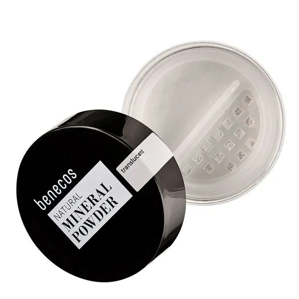 Benecos Benecos Naturkosmetik - Mineral Puder - talkfrei, Translucent, – Produktbild 2 von 5