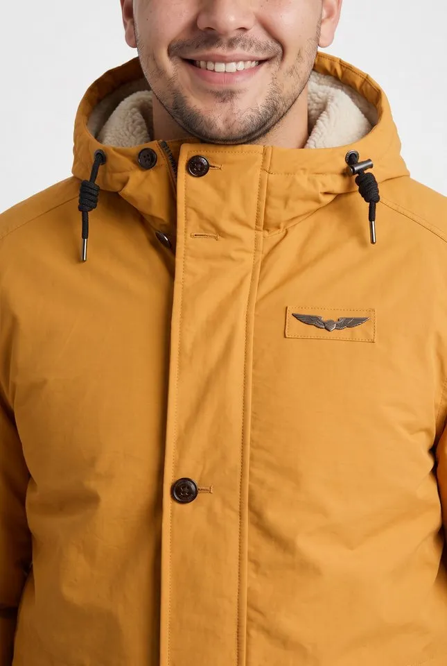 PME Legend PME Legend Langjacke Aufgesetzte Taschen mit seitlichem Eingriff, Orange, – Produktbild 3 von 4