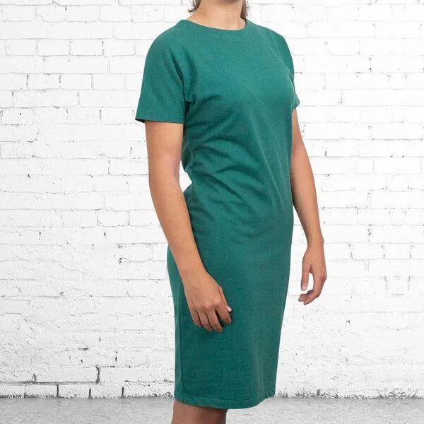The Driftwood Tales The Driftwood Tales Kurzärmeliges Kleid aus Sweatshirtstoff, Grün, – Produktbild 3 von 4