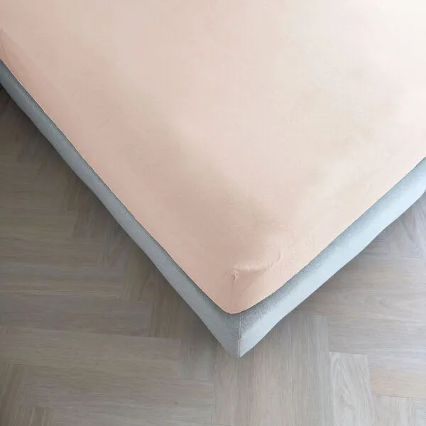 Kayori Kayori Emma Spannbettlaken Baumwollsatin, Altrosa, – Produktbild 1 von 4