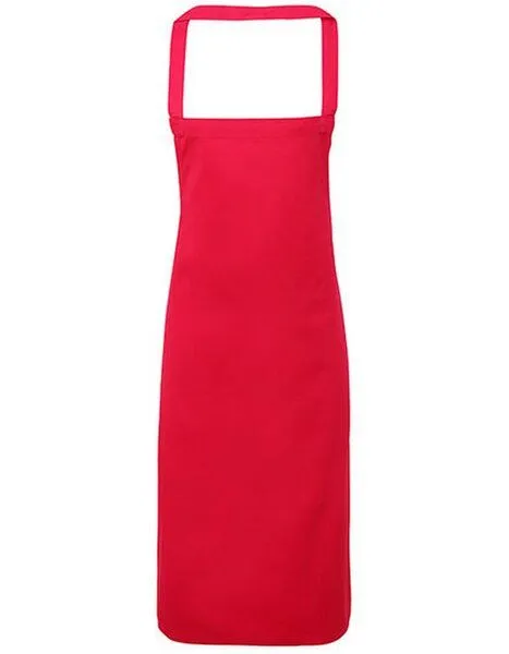 Premier Workwear Premier Workwear Kochschürze 100% Baumwolle, Hot pink, – Produktbild 1 von 2