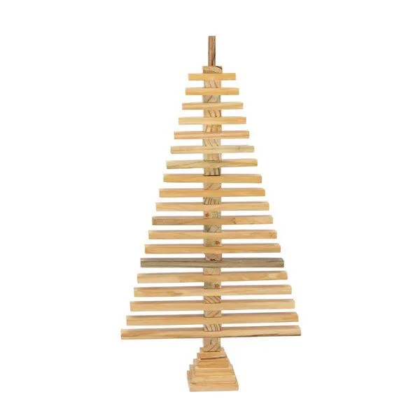 El Puente El Puente Weihnachtsbaum | Fair Trade & Handmade aus Indien, Braun, – Produktbild 1 von 2