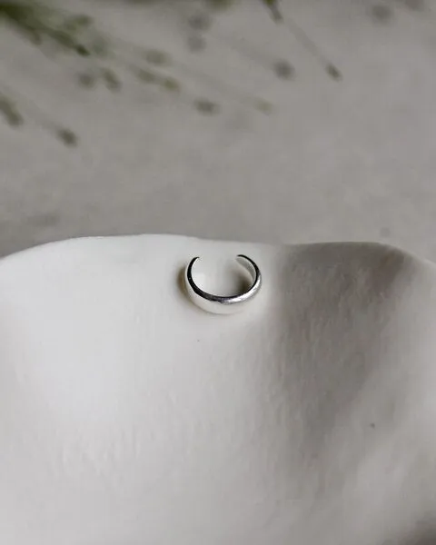 lille mus lille mus Earcuff 'Basic' 925 Silber, Silber, – Produktbild 3 von 3