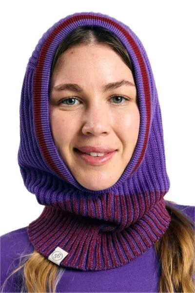Suite 13 Lab Suite 13 Lab Regina Baumwoll-Balaklava, Lila-weinrot, – Produktbild 1 von 2