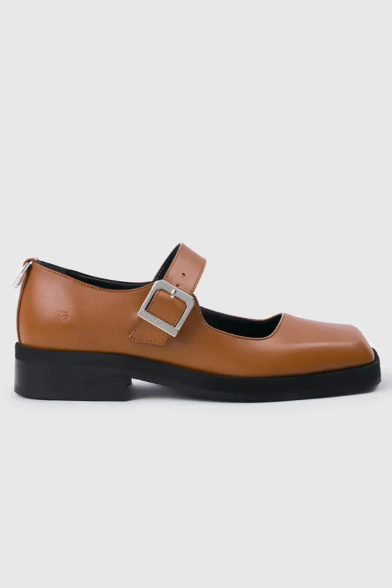 Prev Prev Damen vegan Schuhe Jenny Ginger, Hellbraun, – Produktbild 3 von 3