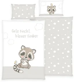 Baby Best Baby Best Babybettwäsche Kleiner Räuber, Renforcé, 2 teilig, mit liebevollem Motiv – Produktbild 1 von 1