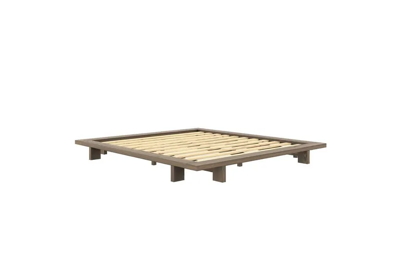 Karup Design Futonbett Bettgestell JAPAN BED Futonbett aus FSC®-zertifiziertem Massivholz (Mit Lattenrost), zeitlos, bequem & in mehreren Farben und Größen erhältlich, Braun, – Produktbild 7 von 7