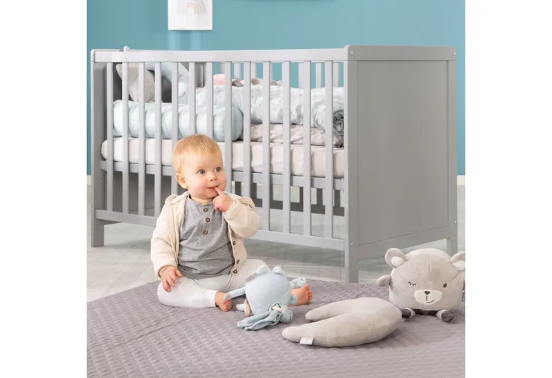 roba roba Kinderbettwäsche Lil Planet - BIO BAUMWOLLE - versch. Farben - weicher Stoff, aus Jersey, 2 teilig, 100 x135 cm, Bettwäsche Kinderbett & Babybett - Jungen & Mädchen, Blau, – Produktbild 2 von 5