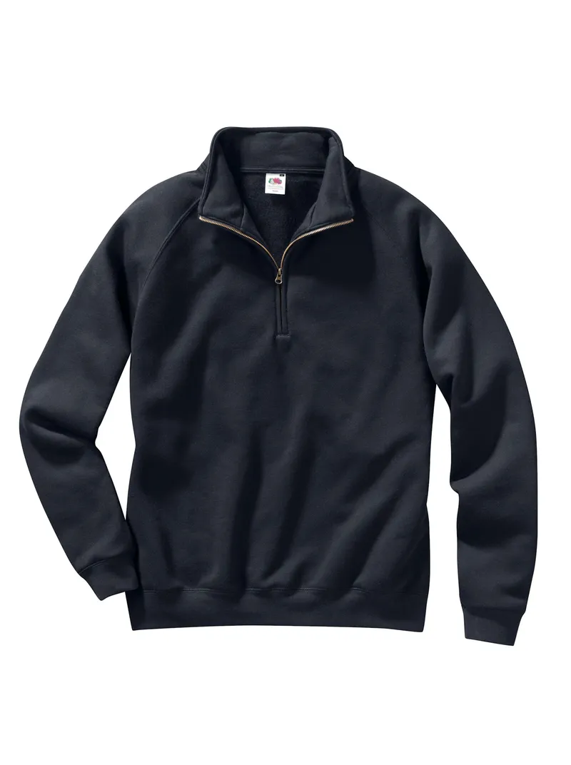 Fruit Of The Loom Sweatshirt schwarz, Schwarz, – Produktbild 1 von 1