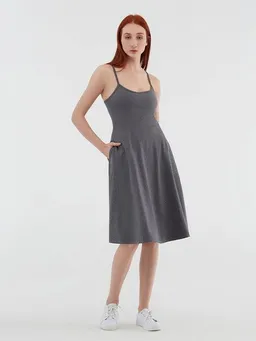 Leela Cotton Leela Cotton Damen Trägerkleid Bio-Baumwolle – Produktbild 1 von 1