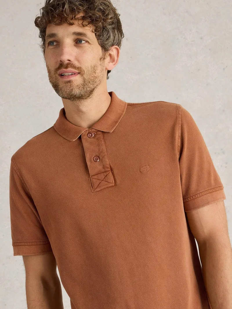 White Stuff Polo utilitaire - S, Nude, – Produktbild 3 von 4