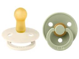 BIBS BIBS Schnuller Naturlatex "Colour" 2er Pack kirschförmig 6-18 Monate – Produktbild 1 von 1