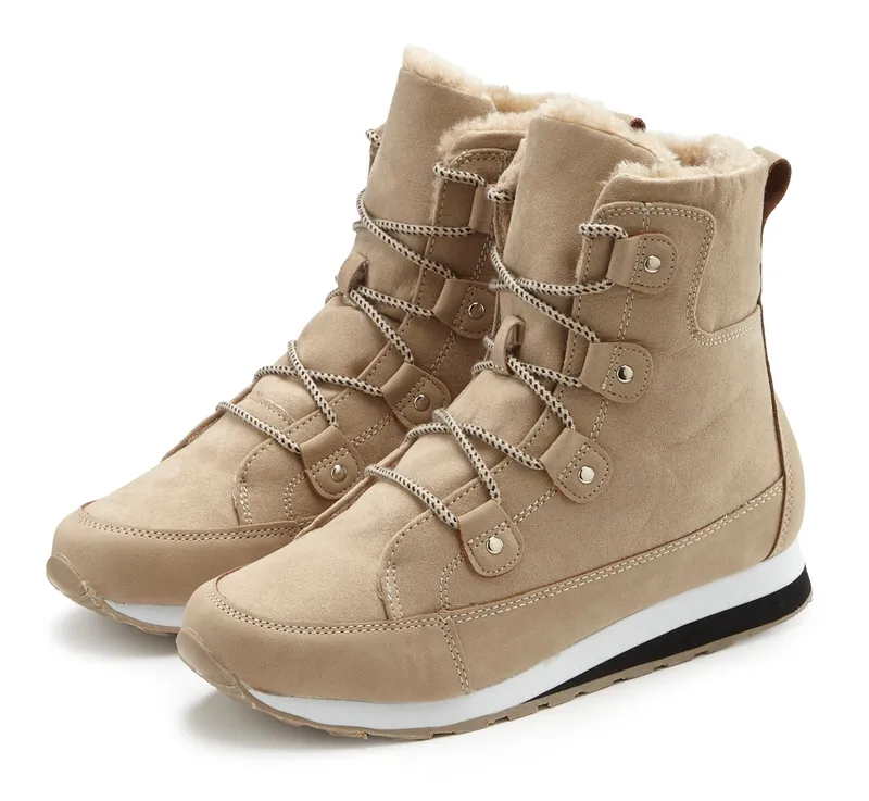 Vivance Stiefelette beige, Beige, – Produktbild 3 von 3