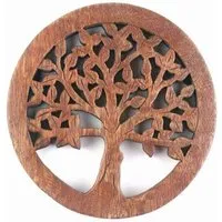 El Puente El Puente Topfuntersetzer "Baum II" | Fair Trade & Handmade aus Indien – Produktbild 1 von 1