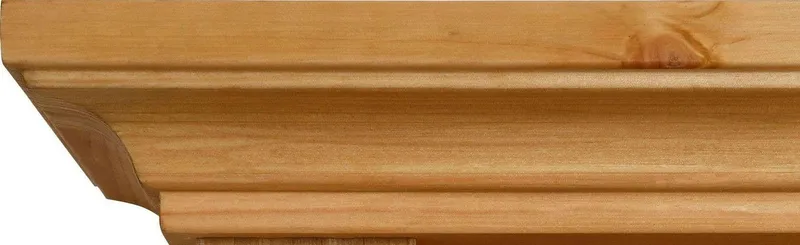 OTTO home Regal Teresa, Standregal, Bücherregal, aus massiver Kiefer, Breite 86 cm, Höhe 193 cm, FSC®, Beige, – Produktbild 5 von 5