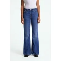 Kings Of Indigo Kings of Indigo Damen vegan Jeans Kukiko Mid Washed Dunkelblau – Produktbild 1 von 1