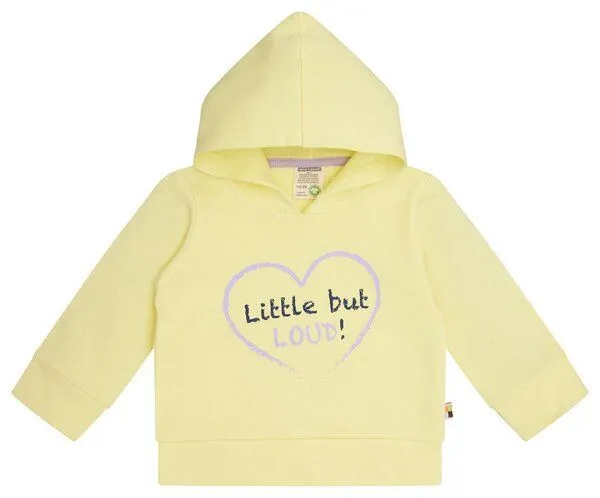 loud + proud loud + proud Babys & Kinder Hoodie mit Druckmotiv, GOTS-zertifiziert, Blonde, – Produktbild 1 von 2