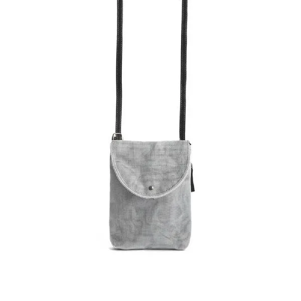 Smateria Smateria Crossbody Tasche Kim, Silbergrau (grau), – Produktbild 1 von 2