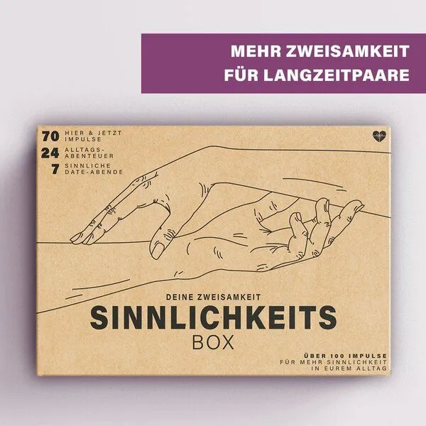DEINE ZWEISAMKEIT DEINE ZWEISAMKEIT SINNLICHKEITS-BOX | FÜR PAARE – Produktbild 1 von 4