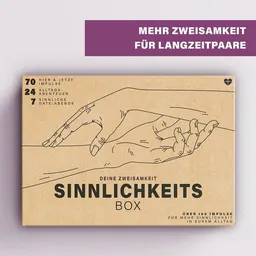 DEINE ZWEISAMKEIT DEINE ZWEISAMKEIT SINNLICHKEITS-BOX | FÜR PAARE – Produktbild 1 von 1