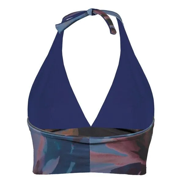 Frija Omina Frija Omina Recycling Bikinitop Fjordella Muster, Palm blau, – Produktbild 2 von 2