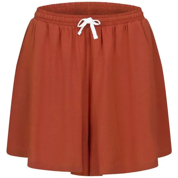 NATIVE SOULS Native Souls Lyocell Damen Pocket Shorts, Burned orange, – Produktbild 1 von 2