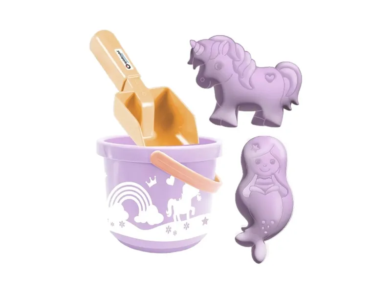 Spielstabil Spielstabil Einhorn & Meerjungfrau Set 4-teilig 14 x 19 x 13,5 cm, Rosa, lila, – Produktbild 1 von 1