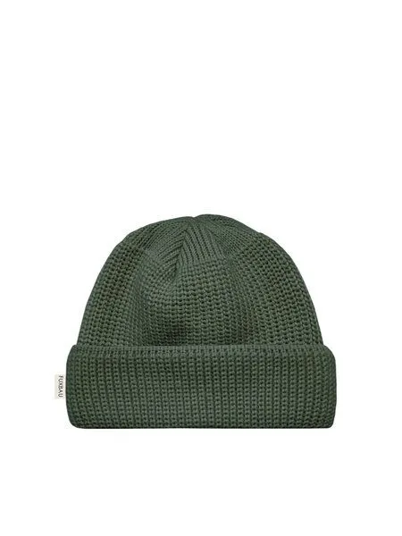 FUXBAU FUXBAU Kurze Merino Fischermütze, Waldgrün, – Produktbild 2 von 4