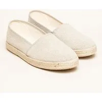 Gottstein Gottstein Camping Linen-Espadrille aus GRS zertifizierten Leinen für Damen - Nachhaltiger Sommerschuh mit Gummisohle, Beige, – Produktbild 1 von 1