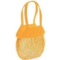 Westford Mill Westford Mill Netztasche Einkaufstasche Obstbeutel Einkaufsnetz Gemüsebeutel, Amber, – Produktbild 1 von 1